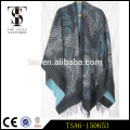 timeless design heavy weight oversized paisley scarf Christmas gift acrylic capes & ponchos